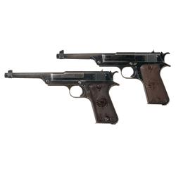 Two Reising Semi-Automatic Pistols -A) Reising Arms Hartford Production Standard Semi-Automatic Pist