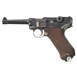 Mauser "S/42" Code 1936 Dated Luger Pistol