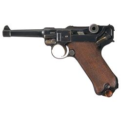 WWI Erfurt 1918 Dated Luger Pistol