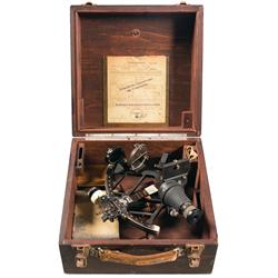 C. Plath Kriegsmarine Sextant with Case