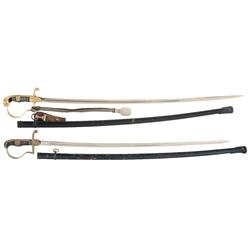 Two Wermacht Officer Swords
