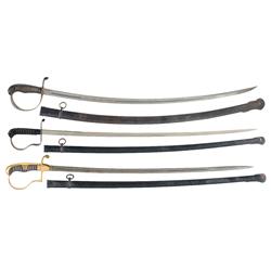 Three German Imperial Officer's Swords