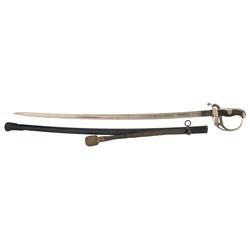 Imperial German Officer's Sword with Inscription, Portapee and Sheath