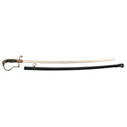 Scarce and Attractive Weyersberg Nazi Prison Official's Sword, with Sheath