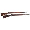 Image 1 : Two German 98K Mauser Bolt Action Rifles -A) WWII  660 1940 Code German 98K Mauser Rifle  B) WWII 14