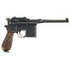 Image 1 : WWI Mauser Broomhandle Red-Nine 1920 Rework Semi-Automatic Pistol