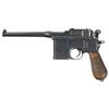 Image 1 : Mauser Model 1896 Broomhandle Pistol with Correct Style Reproduction Stock