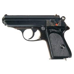 Walther Model PPK Semi-Automatic Pistol with Commercial Markings