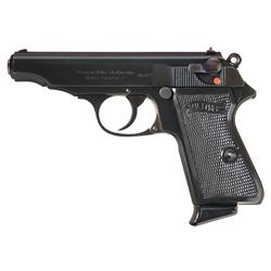 Excellent Walther Commercial Production Model PP Semi-Automatic Pistol