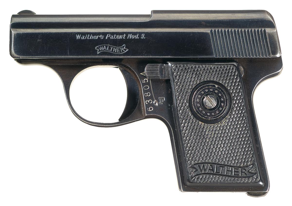 Walther Model 9 SemiAutomatic Pocket Pistol
