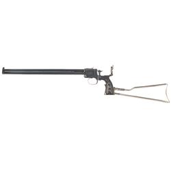 Exceptional 18 Inch Marble Arms Game Getter Model 1908 Combination Rifle/Shotgun with Original Woode