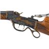 Image 4 : Exceptional Engraved Ballard Rigby Number 6 1/2 Off-Hand Rifle, Pictured in "More Single Shot Rifles