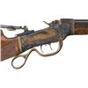 Image 5 : Exceptional Engraved Ballard Rigby Number 6 1/2 Off-Hand Rifle, Pictured in "More Single Shot Rifles