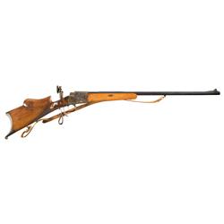 German System Aydt Single Shot Schuetzen Rifle