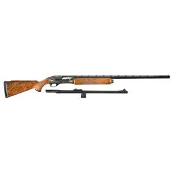 Custom Special Order Engraved Gold Inlaid  Remington Crown Grade Model 1100 Trap Semi-Automatic Shot