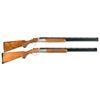 Image 1 : Two Ruger Red Label Shotguns -A) Ruger Red Label 12 Gauge Over Under Hammerless Shotgun  B) Ruger Re