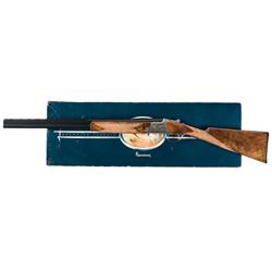 Engraved Browning Classic Superposed Shotgun with Original Box
