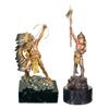Image 1 : Two Native American Sculptures