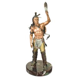 Native American Sculpture by Christopher Pardell