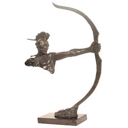 Noee's Native American Archer Statue
