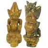 Image 1 : Two Stone Totem Statues