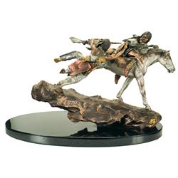 Native American Sculpture by Christopher Pardell