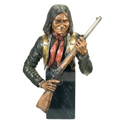 Native American Sculpture by Christopher Pardell