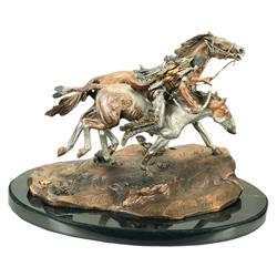 Native American Sculpture by Christopher Pardell