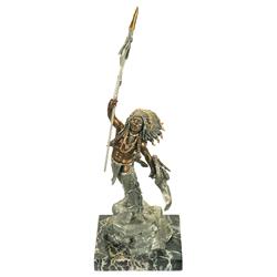 Native American Sculpture by Christopher Pardell