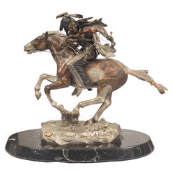 Native American Sculpture by Christopher Pardell