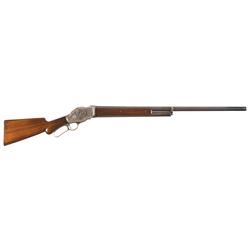 Winchester Model 1887 Lever Action 10 Gauge Shotgun with Factory Letter