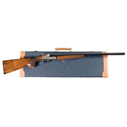 Engraved Fabarm Heckler & Koch Model Classic Lion Grade II Side by Side Shotgun with Case