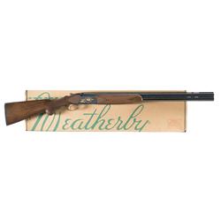 Cased Engraved Weatherby Orion NRA Edition Superposed Shotgun with Box