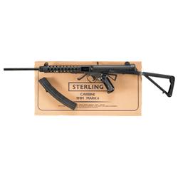 Sterling Mark 6 Semi-Automatic Carbine with Box and Extra Magazine