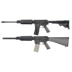 Two DPMS A-15 Semi-Automatic Carbines -A) DPMS A-15 Semi-Automatic Carbine with Case  B) DPMS A-15 S