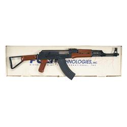 Chinese Poly-Tech AKS Side-Folding, Red Stock Assault Rifle with Original Box and Accessories