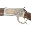Image 2 : Engraved Gold Inlaid High Grade Browning Model 65 Lever Action Rifle