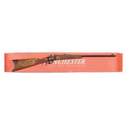 Engraved Winchester Model 1885 High Grade Low Wall Single Shot Rifle with Box