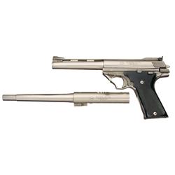 Auto Mag Model 180 Semi-Automatic Pistol in 44 AMP with Carrying Case and Extra Barrel
