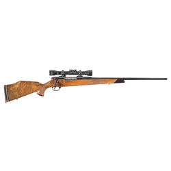 Weatherby Mark V Deluxe Bolt Action Rifle with Scope