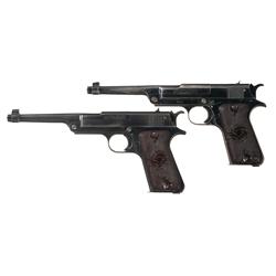 Two Reising Semi-Automatic Pistols -A) Reising Arms Hartford Production Standard Semi-Automatic Pist
