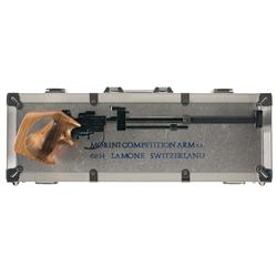 Morini Super Competition Model CM80 Free Pistol in Case