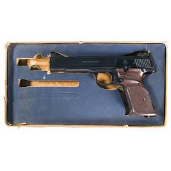 Smith & Wesson Model 46 Semi-Automatic Target Pistol, with Box, Documented Indiana State Police Comp