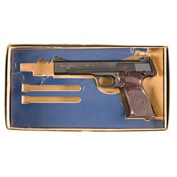 Smith & Wesson Model 46 Target Pistol, with Factory Box, Indiana State Police Documented Competition