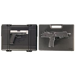Two Semi-Automatic Pistols -A) Springfield Armory Model XDm-9 Semi-Automatic Pistol with Case and Ac