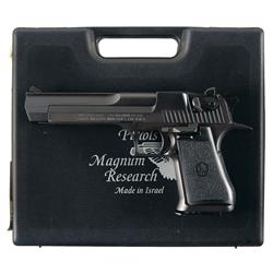 Israeli Military Industries L.T.D. Desert Eagle Semi-Automatic Pistol with Case