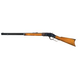 Outstanding Winchester Model 1873 Lever Action Rifle with Factory Letter