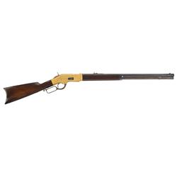 Outstanding Winchester Model 1866 Lever Action Rifle with Octagon Barrel