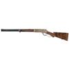 Image 2 : Rare Winchester Deluxe Model 1876 50-95 Express Lever Action Rifle with Casehardened Receiver and Fa
