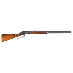 Winchester Model 1886 Lever Action Rifle with French Retailer Marking and Factory Letter